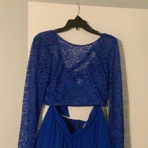 B.Smart 2 piece Skirt set. Mini skirt with crop top. Size 13